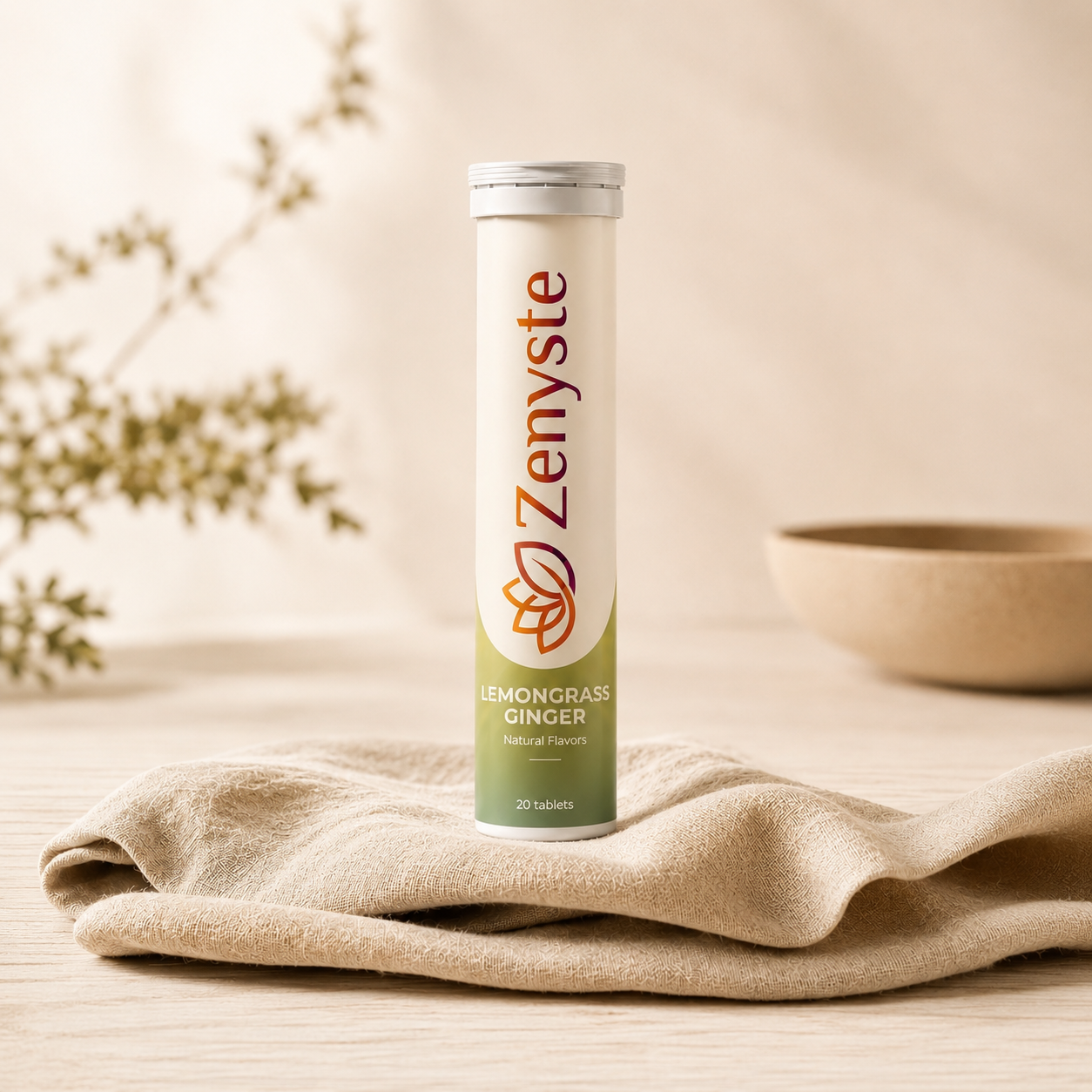 Lemongrass Ginger Hydration Tablets