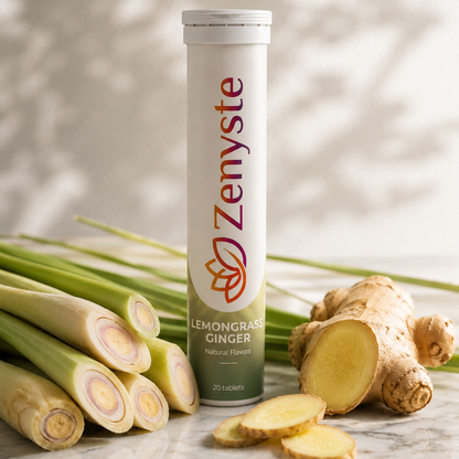 Lemongrass Ginger Hydration Tablets