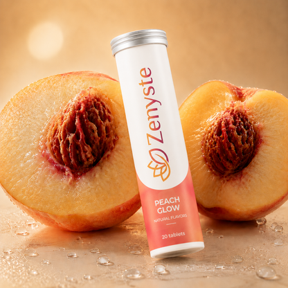 Peach Glow Hydration Tablets